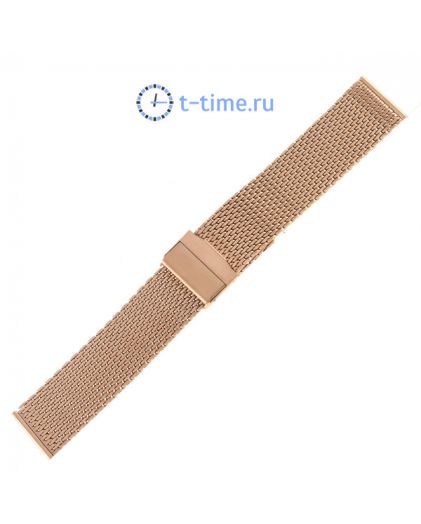 Браслет для часов PERFECT 10-22RG сетка