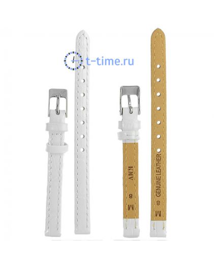 Ремешок KMV S-11, 8 р-р, бел, L