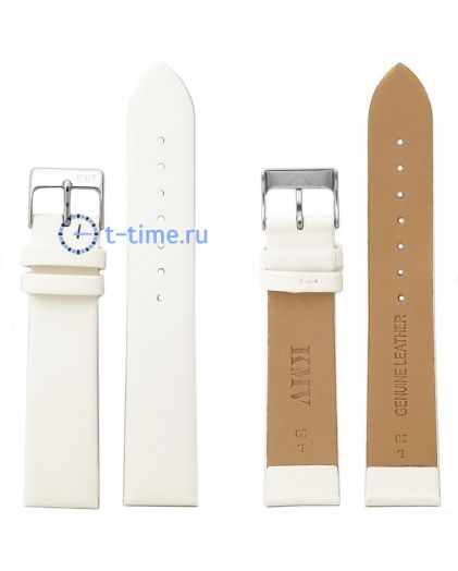 Ремешок KMV S-21, 20 р-р, бел, L