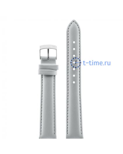 Modeno 18 мм св.серый с серебряной застежкой G024