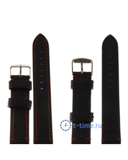 Ремешок для часов PERFECT C8-18 черный+красный