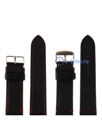 Ремешок для часов PERFECT C8-22 черный+красный