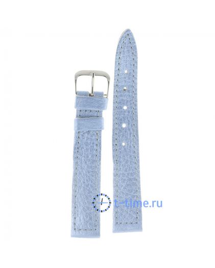 Ремешок для часов ЗНАМЯ №41 мод. 18 мм гол croco глянец сер заст