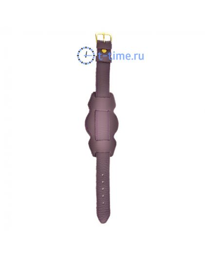 Ремешок ЗНАМЯ №76 мод. 18 мм св.фиолет croco зол заст