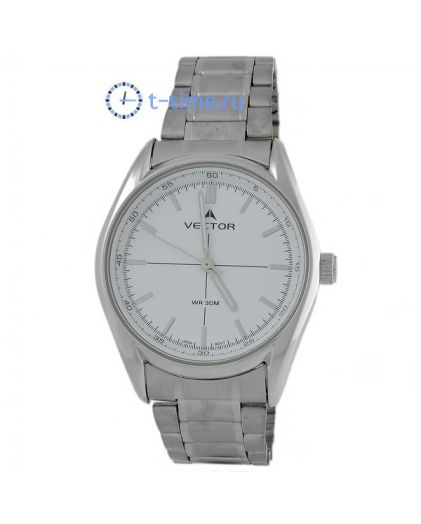 VECTOR V8-039418 белый наручные часы