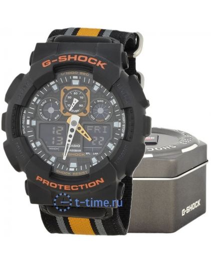 Часы CASIO G-SHOCK GA-100MC-1A4