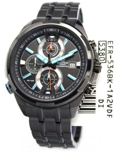 Часы CASIO Edifice EFR-536BK-1A2