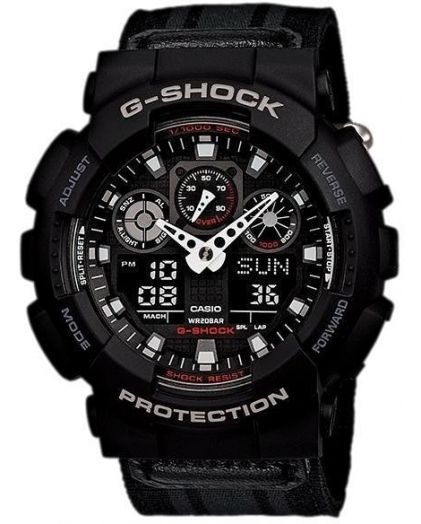 Часы CASIO G-SHOCK GA-100MC-1A