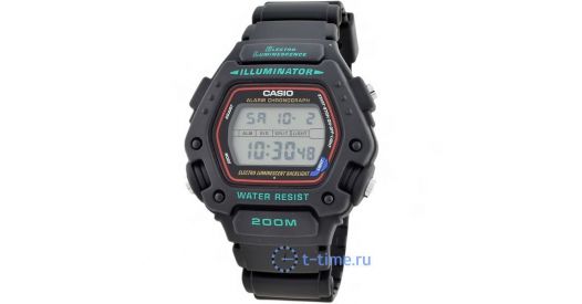 Часы CASIO DW-290-1V купить в интернет 