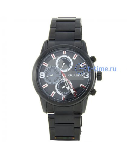 Часы GUARDO 11410-5 корп-чер циф-чер