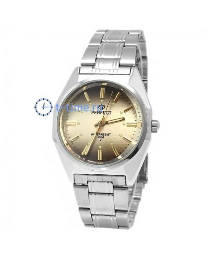 Часы PERFECT 186 P корп-хр,циф-зол