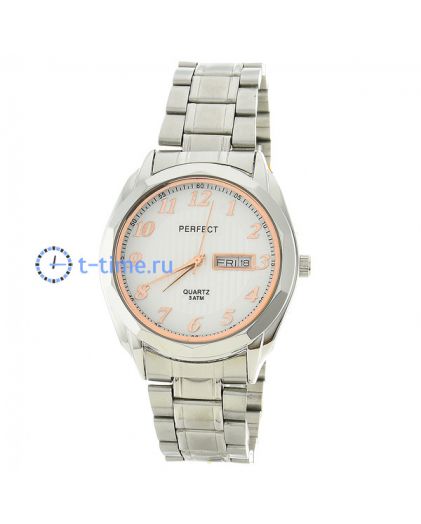 Часы PERFECT A0125B корп-хр циф бел с роз