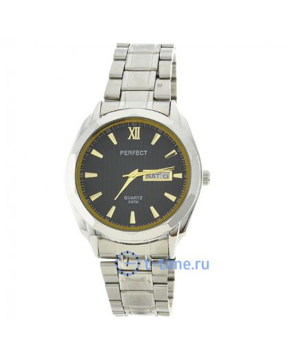Часы PERFECT A0125B корп - хр циф черн с желт - 1