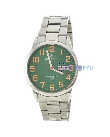 Часы PERFECT A4002B G корп- хр циф - зел