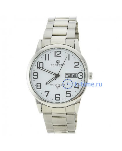 Часы PERFECT A4002B G корп- хр циф - бел