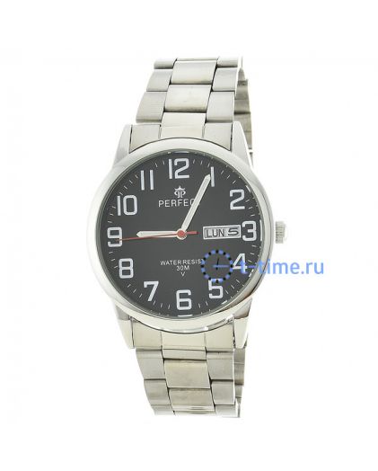 Часы PERFECT A4002B G корп- хр циф чер