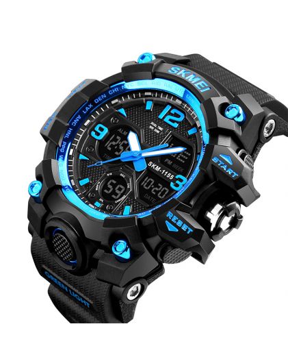 Часы SKMEI 1155 чер-син Часы SKMEI 1155 чер-син