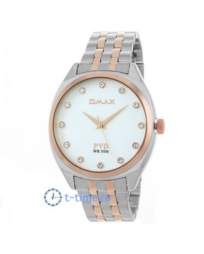 OMAX JSB005N018 (STEEL COLOR/ROSE GOLD)