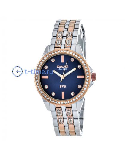 OMAX JSS014N004 (STEEL COLOR/ROSE GOLD)