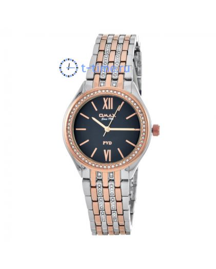 OMAX JSS006N012 (STEEL COLOR/ROSE GOLD)