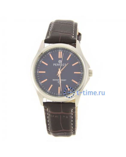 Часы PERFECT A4024I корп. хр циф-син., т-кор. рем