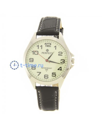 Часы PERFECT A4012P корп-хром циф-свет рем