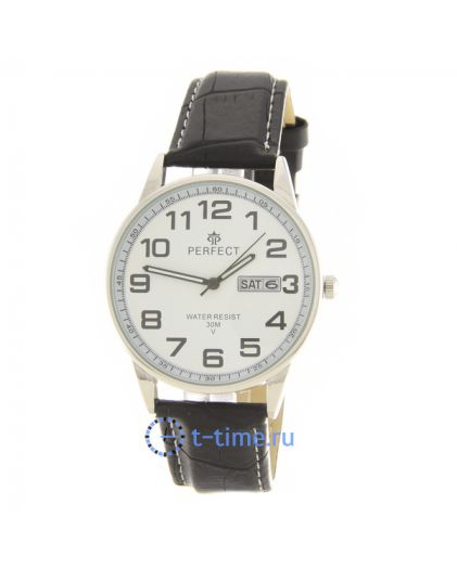 Часы PERFECT A4010B N корп - хр циф - бел