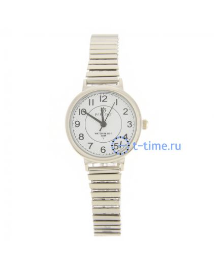 Часы PERFECT X283-1 корп-хр циф-бел резинка