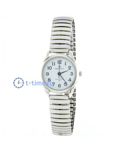 Часы PERFECT X075-154 корп-хр, циф-бел резинка