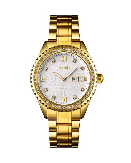 SKMEI 9221GDWT gold-white