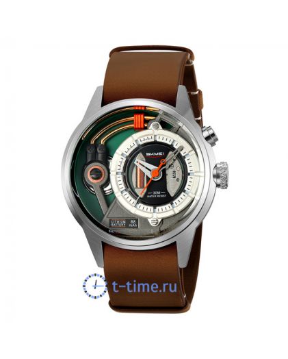 Skmei 2333SIBN silver /brown