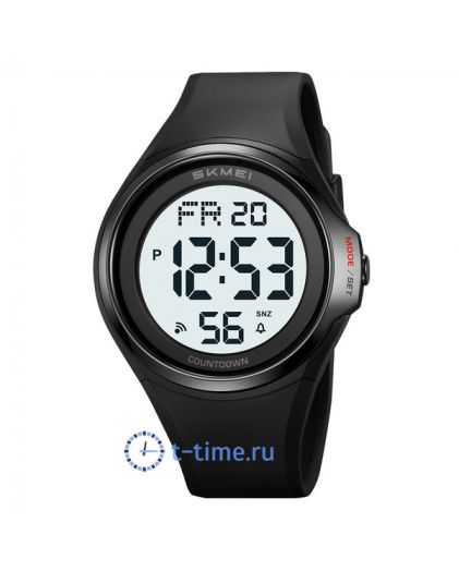 Skmei 2560BKWT black-white