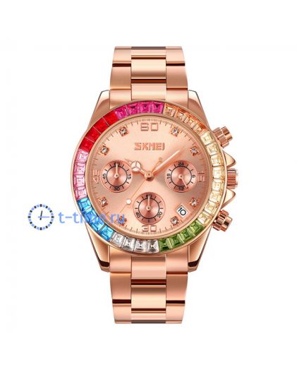 Skmei 9367RGRG rose gold/rose gold