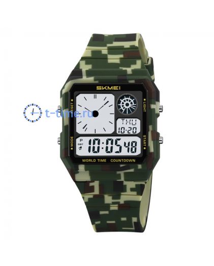 Skmei 2347CMGN army green camo