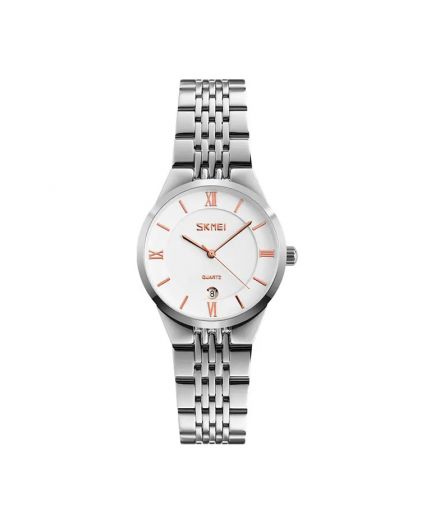 Skmei 9139WTGD-S white/gold lady