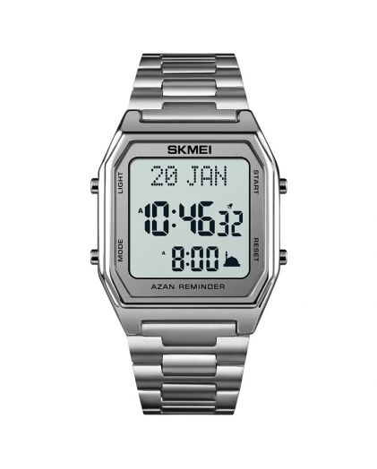 SKMEI 1763SIWT silver/white