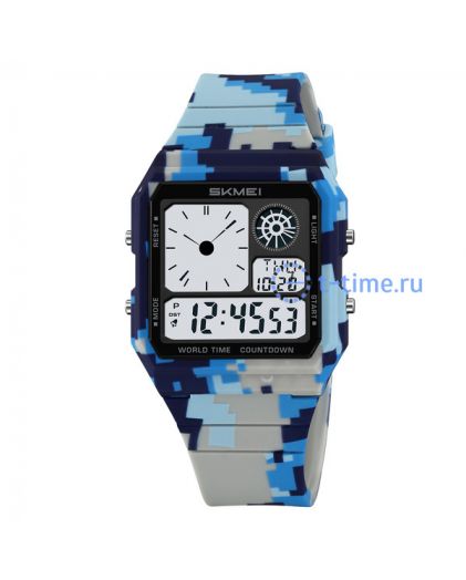 Skmei 2347CMBU blue camo