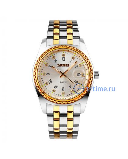 Skmei 9098SI-B silver(men)