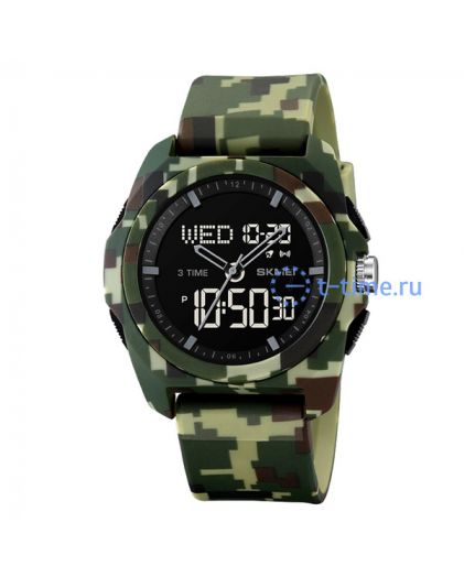 Skmei 2199CMGN amry green camouflage