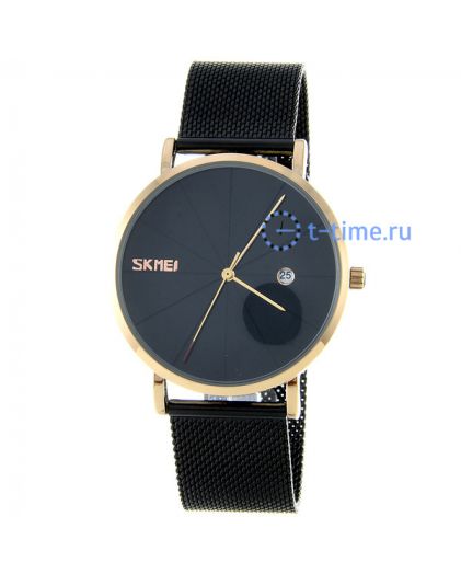 Часы SKMEI 9183 black/rose gold