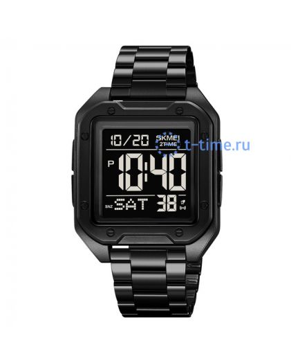 Skmei 2128SBK black-steel
