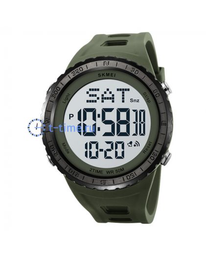 Skmei 2192GNWT amry green-white