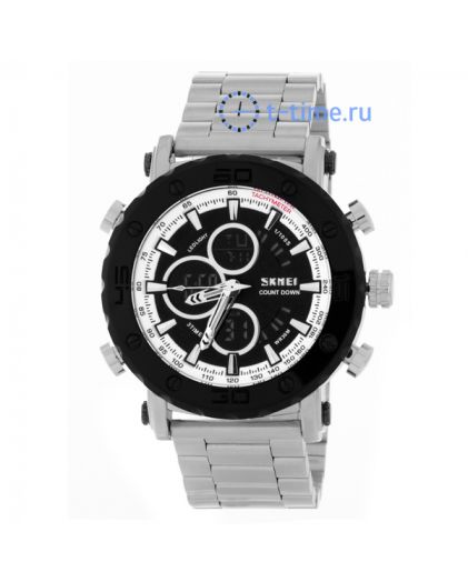 Skmei 1636SIBK silver black