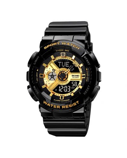 SKMEI 1835BKGD black/gold (small size)