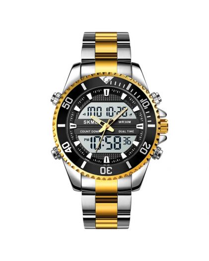 Часы SKMEI 1850TGD silver/gold