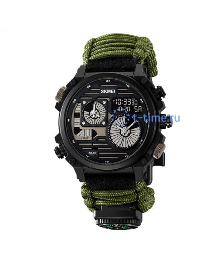 Skmei 2202NAG amry green-nylon