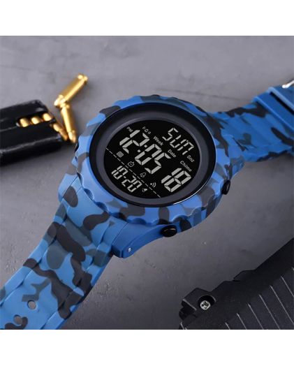 Часы SKMEI 1624CMBU blue camou