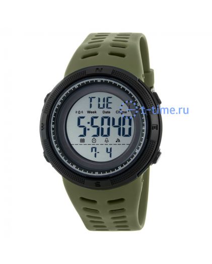 Skmei 2070AGWT army green-white