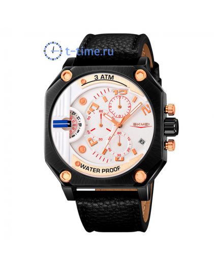 Skmei 9343BKWT black/white