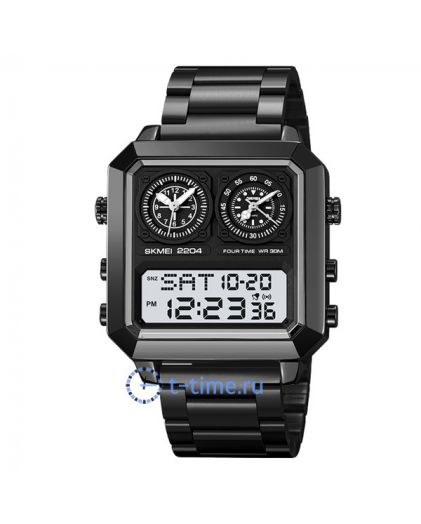 Skmei 2204BKWT black-white